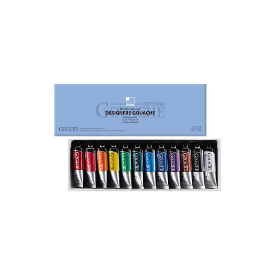 Ens. gouache designer - 12x15ml