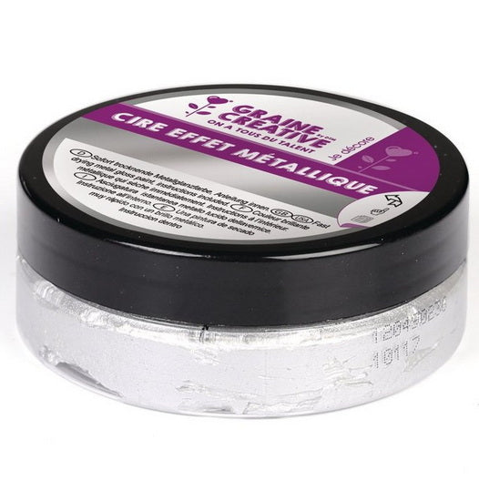Metallic Effect Wax - 62.5 g - Silver