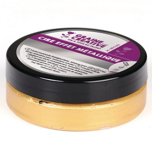 Metallic Effect Wax - 62.5 g - Gold