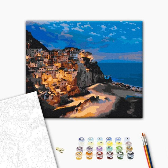 Paint by Number Island by Night