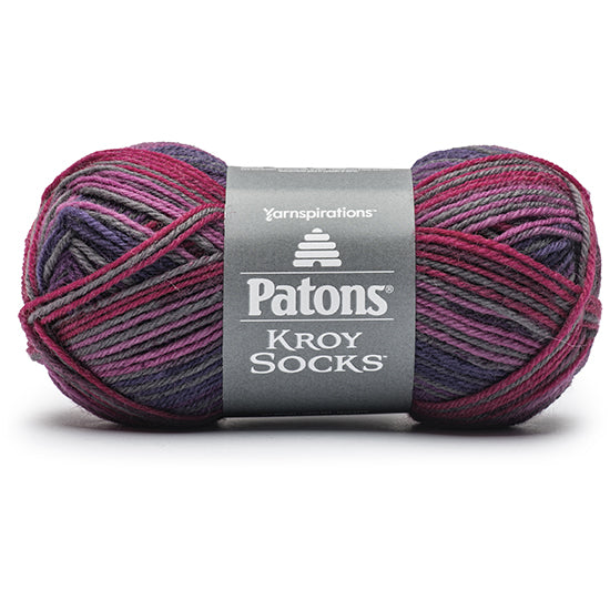 Kroy socks yarn #1 - 50g - purple haze
