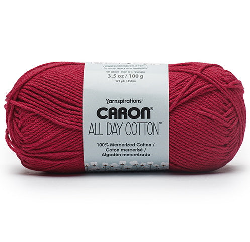 Fil all day cotton #4 - 100gr - lèvre rouge