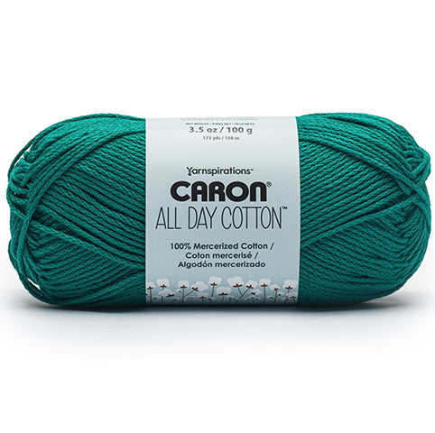 All day cotton yarn #4 - 100g - bermuda teal