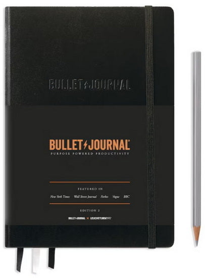 Bullet journal a5 206p black
