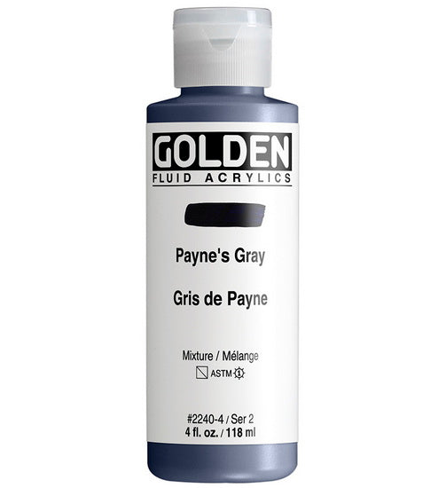 Acrylique fluide - 4 oz  gris de payne  s2