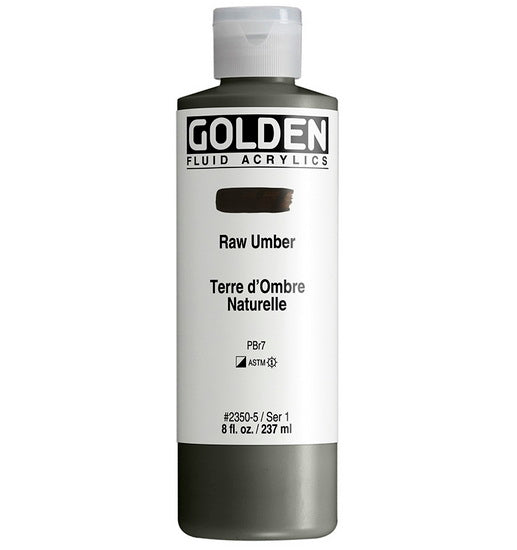 Acrylique fluide - 8 oz  ombre naturelle  s1