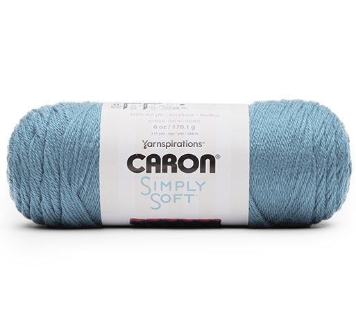 Fil simply soft #4 - 170gr - bleu campagne clair