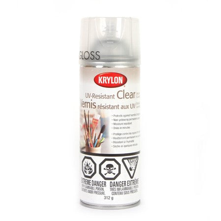 Spray Varnish UV-Resistant Clear