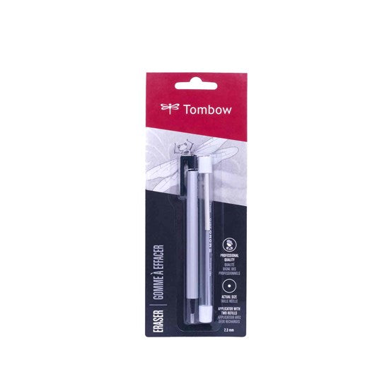 Ens. gomme à effacer mono zéro et recharge - angulaire