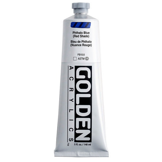 Acrylic heavy body - 5 oz  phthalo blue red shade  s4