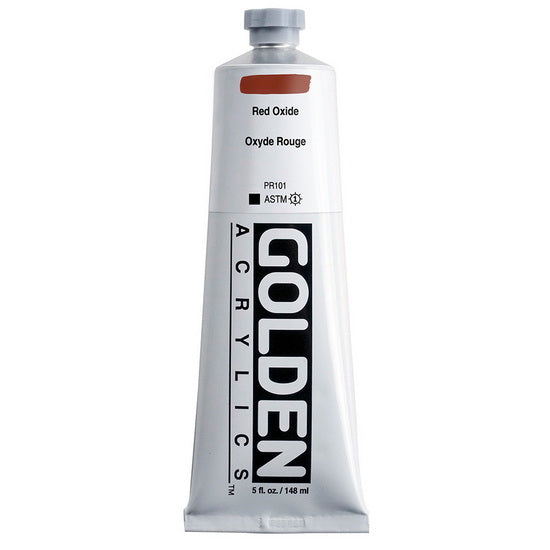 Acrylique haute viscosité - 5 oz  oxyde rouge  s1