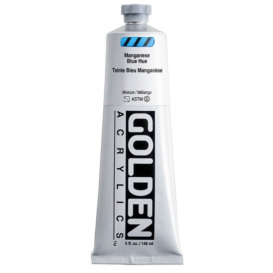 Acrylic heavy body - 5 oz  manganese blue hue  s1