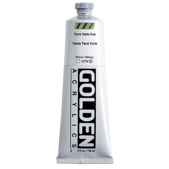 Acrylic heavy body - 5 oz  terre verte hue  s1