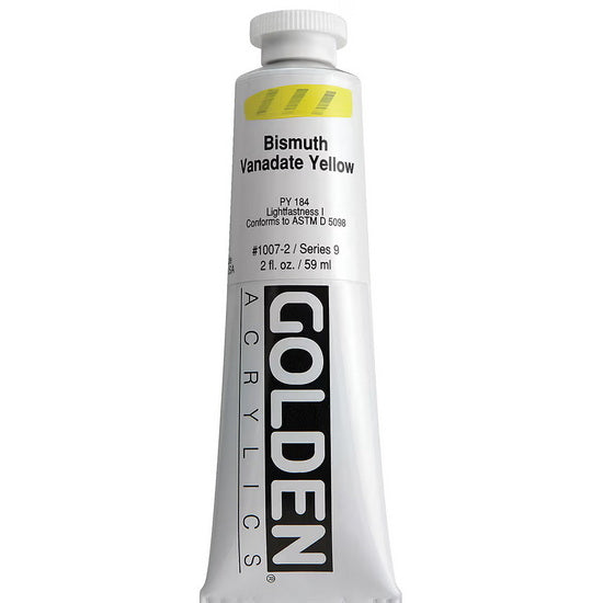 Acrylic heavy body - 2 oz  bismuth vanadate yellow  s9