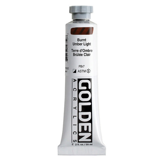 Acrylic heavy body - 2 oz  light burnt umber  s1
