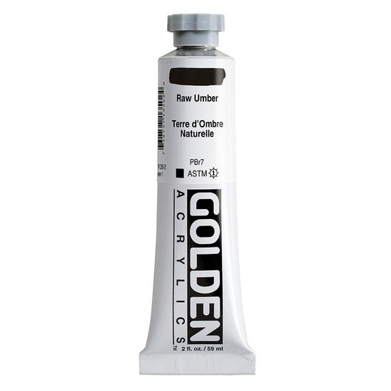 Acrylic heavy body - 2 oz  raw umber  s1