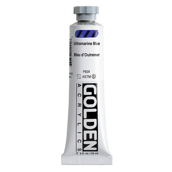 Acrylic heavy body - 2 oz  ultramarine blue  s2