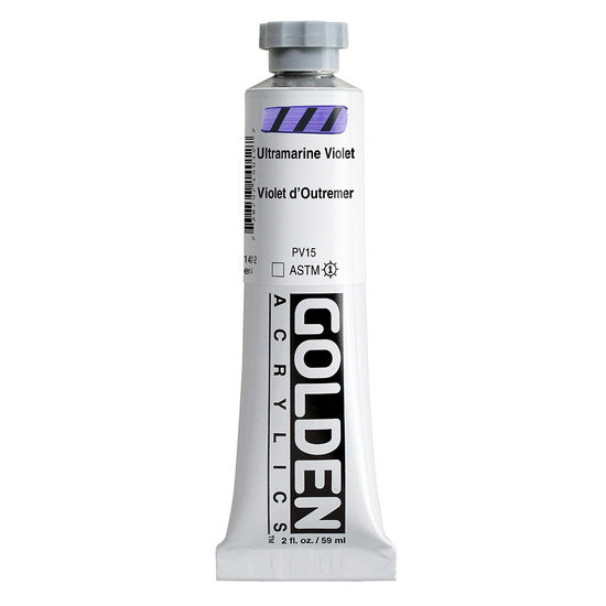 Acrylic heavy body - 2 oz  ultramarine violet  s4