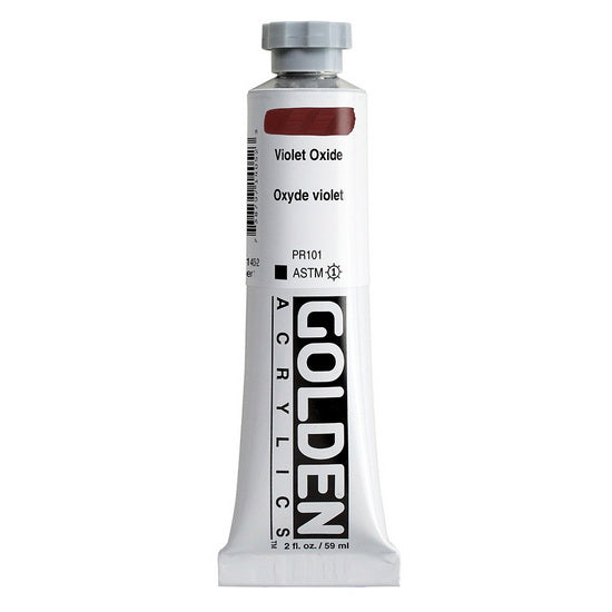 Acrylic heavy body - 2 oz  violet oxide  s1