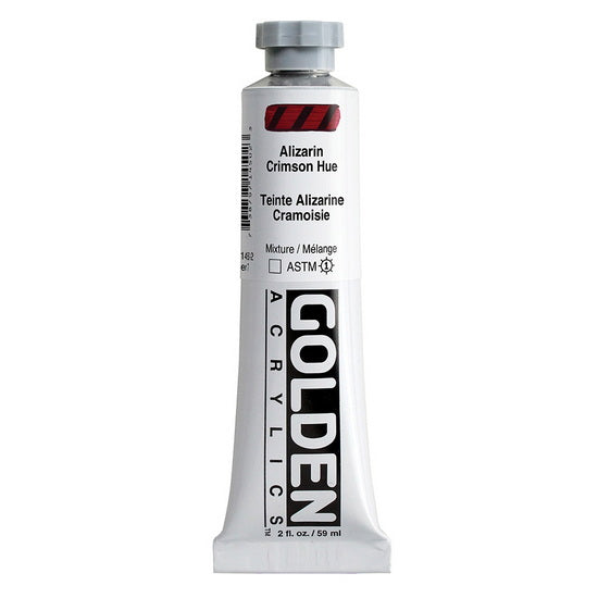 Acrylique haute viscosité - 2 oz  alizarine cramoisie imit.  s7