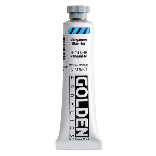 Acrylic heavy body - 2 oz  manganese blue hue  s1