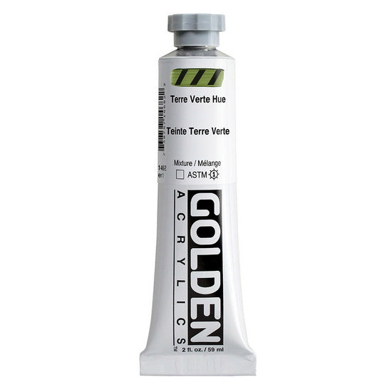 Acrylic heavy body - 2 oz  terre verte hue  s1