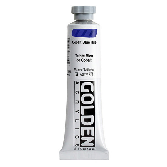 Acrylic heavy body - 2 oz  cobalt blue hue  s2