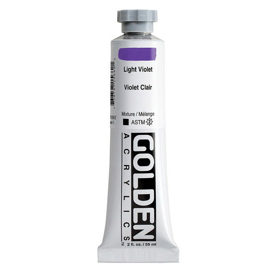 Acrylic heavy body - 2 oz  violet light  s3