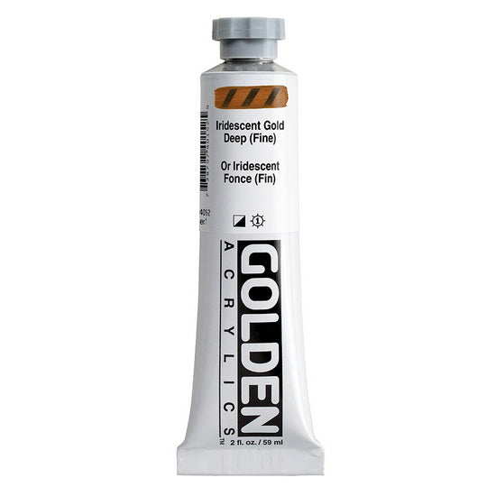 Acrylic heavy body - 2 oz  gold deep fine  s7