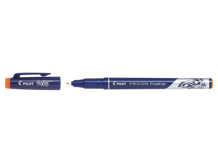 Marker Pen Frixion Fineliner Orange