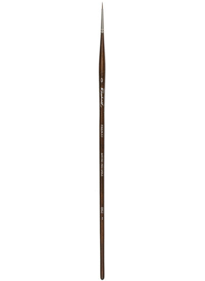 Oil paintbrush - sable - fresco - round #0