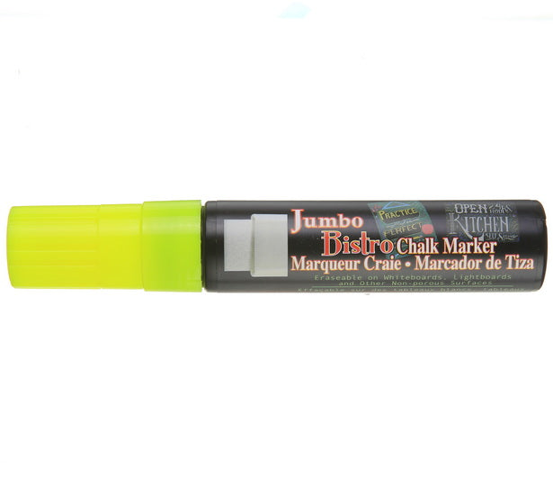 Chalk marker - bistro - jumbo - fluo yellow