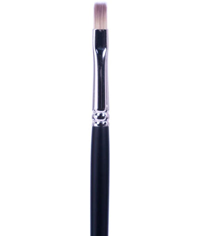 Brush Short Handle/Synthetic Bristle Bright - #4