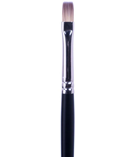 Brush Short Handle/Synthetic Bristle Bright - #8