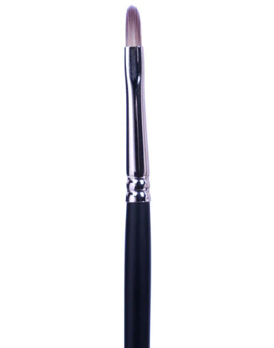 Brush Short Handle/Synthetic Bristle Filbert - #2