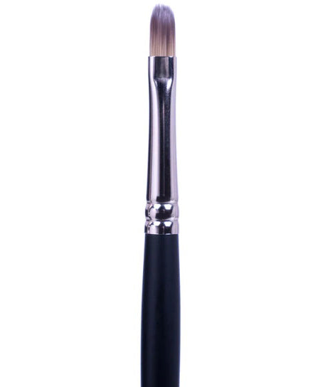 Brush Short Handle/Synthetic Bristle Filbert - #6
