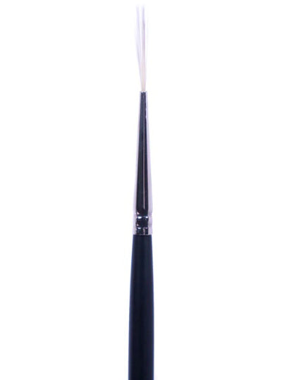 Brush Short Handle/Synthetic Bristle Long Liner - #10/0