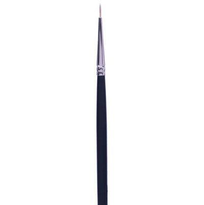 Brush Short Handle/Synthetic Bristle Round - #1