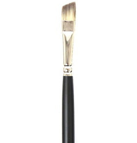 Brush Long Handle/Synthetic Bristle Angle - #10