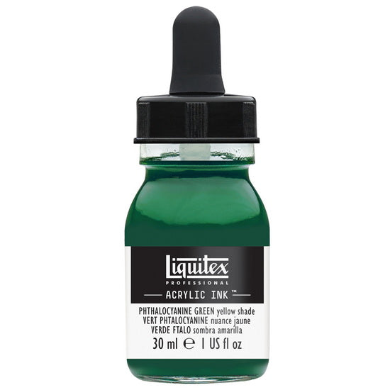 Acrylic Ink Phthalocyanine Green Yellow Shade- 30ml