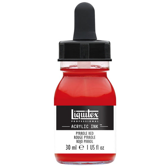 Acrylic Ink Pyrrole Red- 30ml