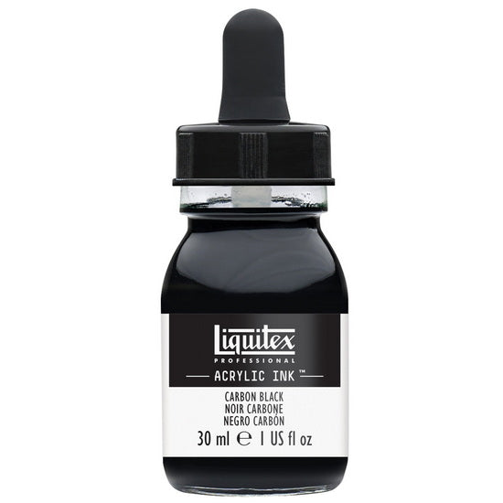Acrylic Ink Carbon Black- 30ml