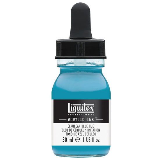 Acrylic Ink Cerulean Blue Hue- 30ml