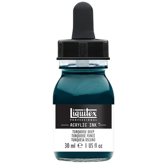 Acrylic Ink Turquoise Deep- 30ml