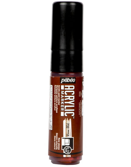 Acrylic marker - decomarker - 5-15mm - raw sienna