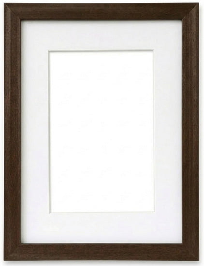 Wood Frame 2-In-1 Dark Brown - 16X20" mat 11x14"