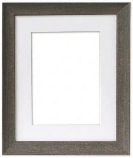 Verona 2 in 1 2-In-1 Frame Gray Wood - 16x20" mat 11x14"