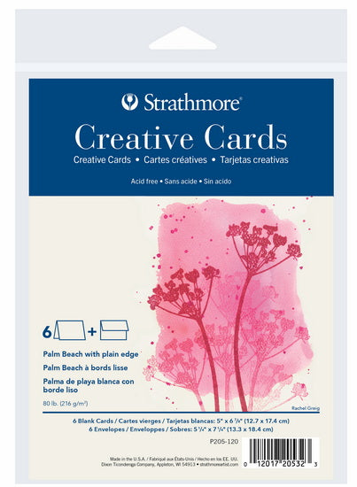 Creative cards - plain edges - 5x7in (6)