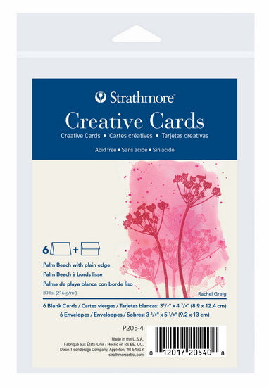 Creative cards - plain edges - 3.5x5in (6)