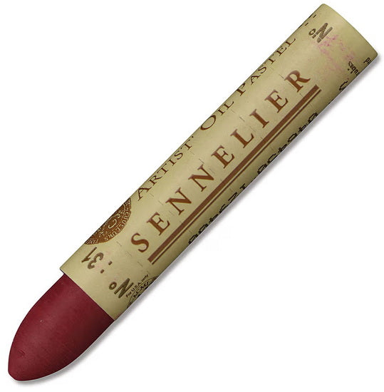 Pastel à l’huile - rouge rubis centimeter